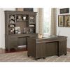 Picture of OfficeSource | Monroe | 68"W Executive Desk