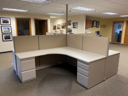 used office work stations