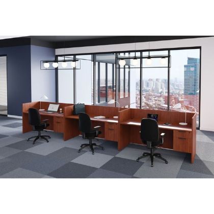 Picture of OfficeSource OS Laminate Collection (3 Person) Typical OS200 213" x 30"