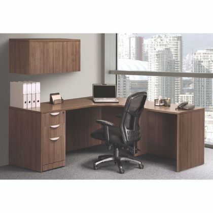 Picture of OfficeSource OS Laminate Collection L Shape Typical - OS31 71" x 71"