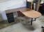 Picture of Walnut Bullet L Shaped Office Desk 66x61