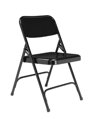 Picture of Tera Black Metal Folding Chair 4/PK