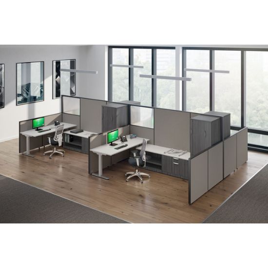 Picture of OfficeSource Panel and Desk Combo 12' x 20' (4 person) Typical - Complete Package 6