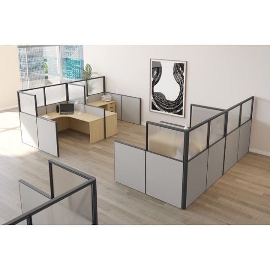 Picture of OfficeSource Panel and Desk Combo 6' x 12' (2 person) Typical - Complete Package 9