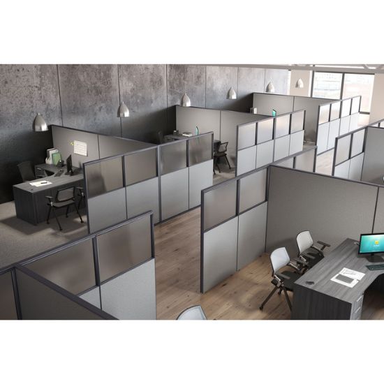 Picture of OfficeSource Panel and Desk Combo 12' x 12' (2 person) Typical - Complete Package 8