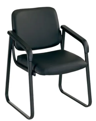 Picture of Premiera Sled Base Guest Chair - Black Vinyl