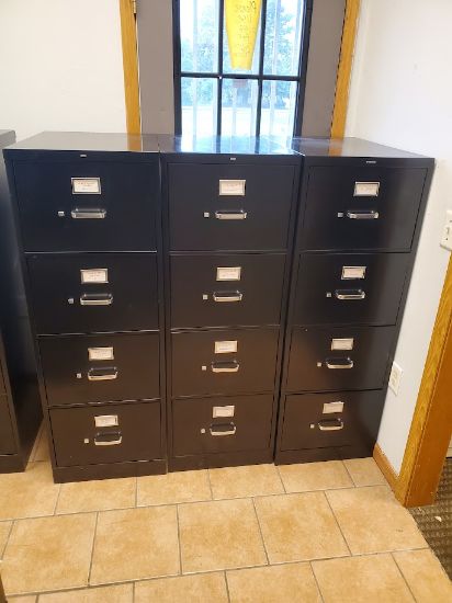 Picture of Hon 4dr. Legal Size Vertical File Cabinet Non Locking 