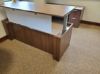 Picture of OfficeSource StandUp Standing Desk Collection Height Adjustable Desk/Credenza Combo
