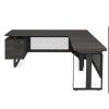 Picture of OfficeSource | Palisades | L Shape Electric Height Adjustable Desk with Single Pedestal