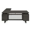 Picture of OfficeSource | Palisades | L Shape Electric Height Adjustable Desk with Single Pedestal