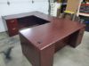 Picture of Hon 10700 Series U Unit Desk 6 x 9 x 6 mahogany 