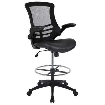 Picture of Flip Arm Mesh Drafting Chair