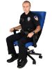 Picture of Buzz Shield Law Enforcement Chair Standard (350 lb weight capacity) 5 Prong Base