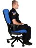 Picture of Buzz Shield Law Enforcement Chair Standard (350 lb weight capacity) 5 Prong Base