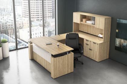 Picture of Premiera Executive Height Adjustable U Shaped Desk