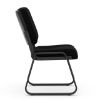 Picture of Premiera Armless Sled Base Guest Chair - Black Fabric