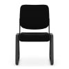 Picture of Premiera Armless Sled Base Guest Chair - Black Fabric