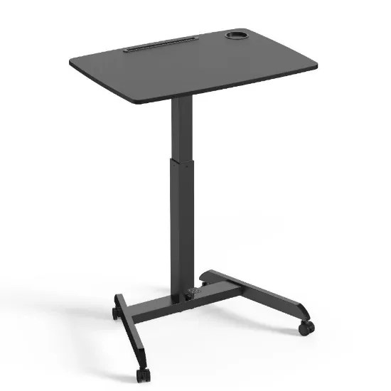 Picture of Kantek® Mobile Height Adjustable Sit Stand Desk