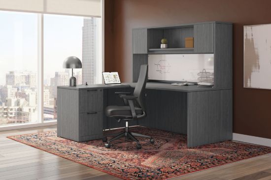 Picture of PREMIERA PL Laminate Series L Shaped Office Desk 71" x 71"